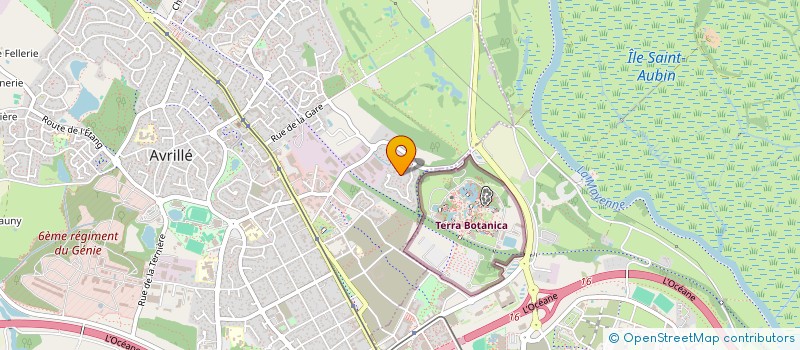 localisation de l'entreprise MADAME INES-MARIE DUCANCELLE  AVRILLE