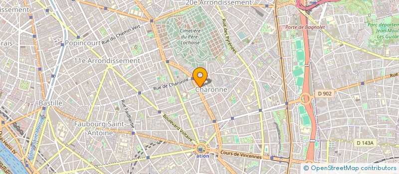 localisation de l'entreprise MADAME INES MARIE-SAINTE  PARIS