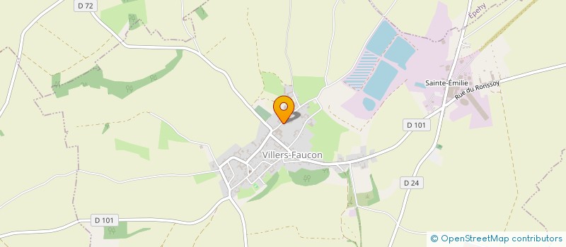 localisation de l'entreprise MADAME INES MARQUANT  PERONNE