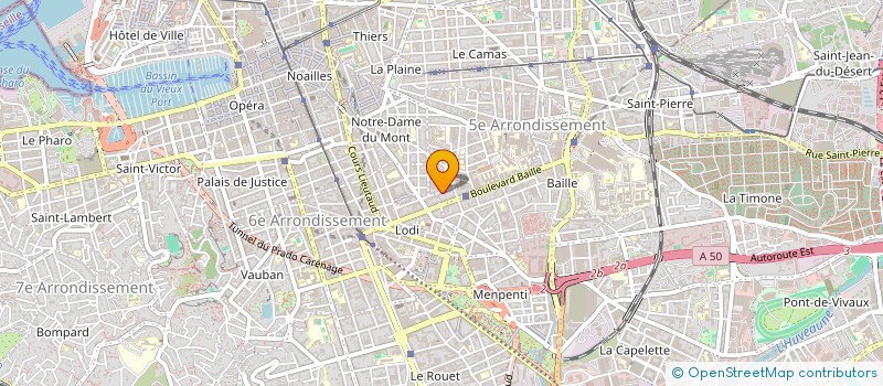 localisation de l'entreprise MADAME INES MARTINEZ à MARSEILLE