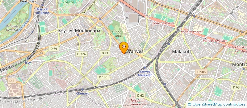 localisation de l'entreprise MADAME INES MARTINS à VANVES