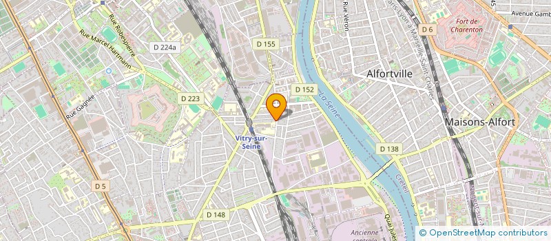 localisation de l'entreprise MADAME INES MARZOUK à VITRY-SUR-SEINE