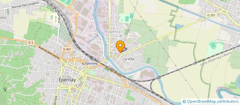 localisation de l'entreprise MADAME INES MASCIA  MAGENTA