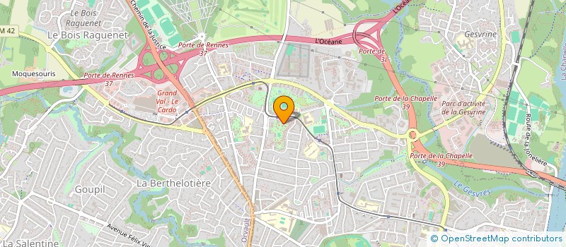 localisation de l'entreprise MADAME INES MASSOL  NANTES