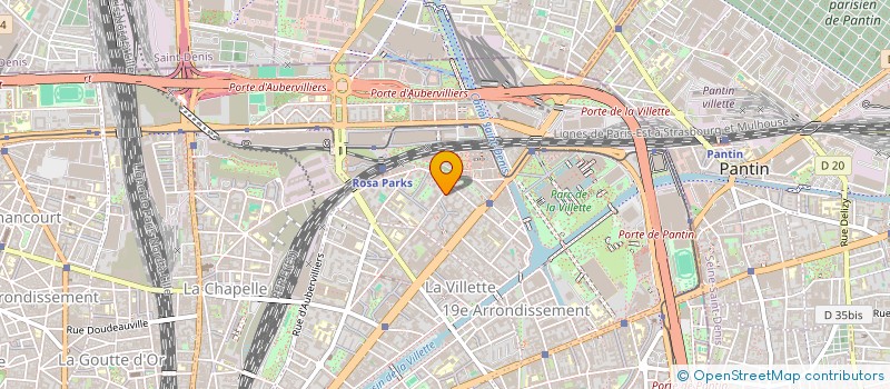 localisation de l'entreprise MADAME INES MEKKAOUI  PARIS