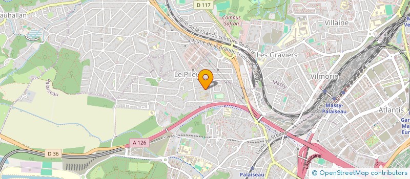 localisation de l'entreprise MADAME INES MELIN à PALAISEAU