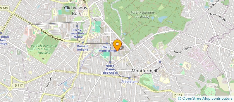 localisation de l'entreprise MADAME INES MELKI  MONTFERMEIL