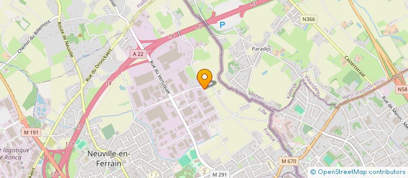 localisation de l'entreprise MADAME INES MERZOUK  NEUVILLE-EN-FERRAIN