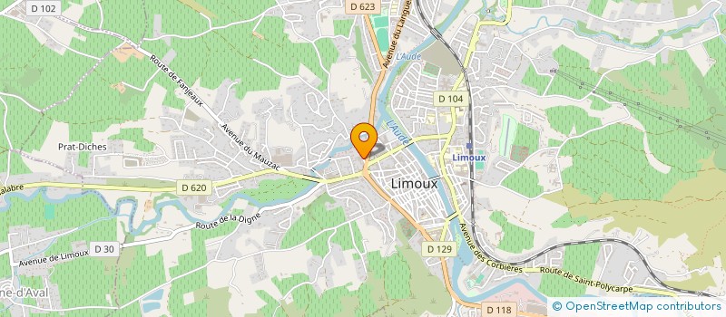 localisation de l'entreprise MADAME INES MEYER ELTZ à LIMOUX