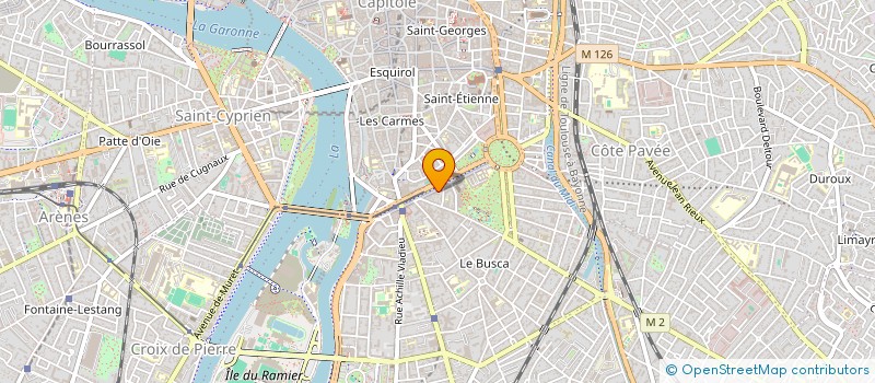 localisation de l'entreprise MADAME INES MICHALSKI  TOULOUSE