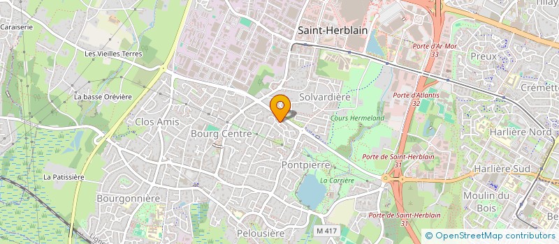 localisation de l'entreprise MADAME INES MIMOUNI  SAINT-HERBLAIN