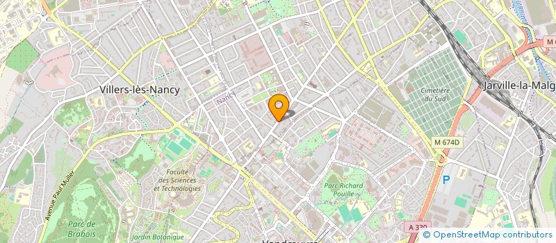 localisation de l'entreprise MADAME INES MNASRI  NANCY