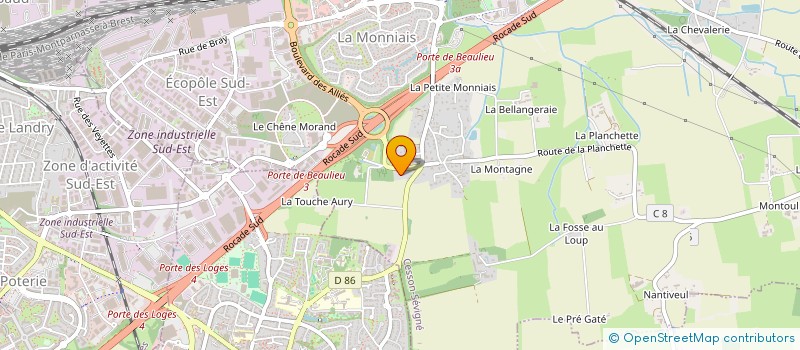 localisation de l'entreprise MADAME INES MOINARD à CESSON-SEVIGNE