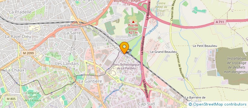 localisation de l'entreprise MADAME INES MONTEL  CLERMONT-FERRAND