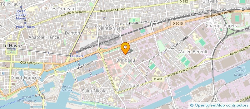 localisation de l'entreprise MADAME INES MORANE ABOLO EBO'O  LE HAVRE