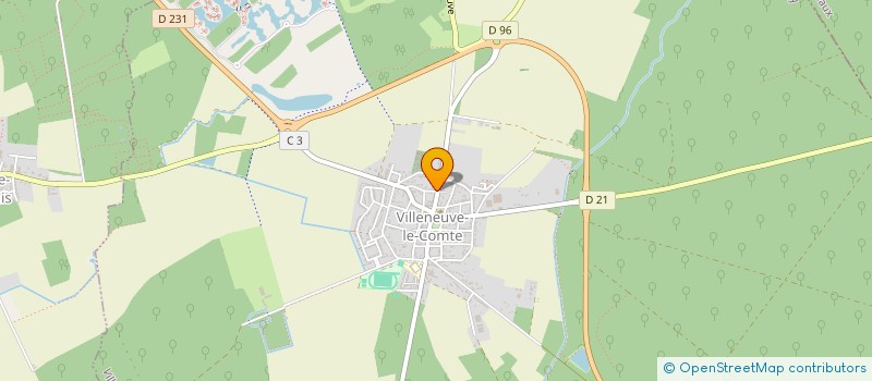 localisation de l'entreprise MADAME INES MOUCHON  VILLENEUVE-LE-COMTE