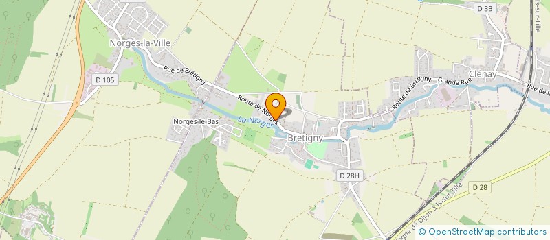 localisation de l'entreprise MADAME INES MOUILLON  BRETIGNY