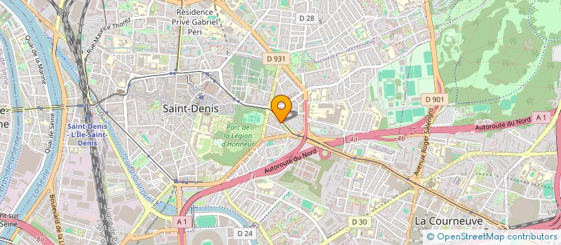 localisation de l'entreprise MADAME INES NAJAR à SAINT-DENIS