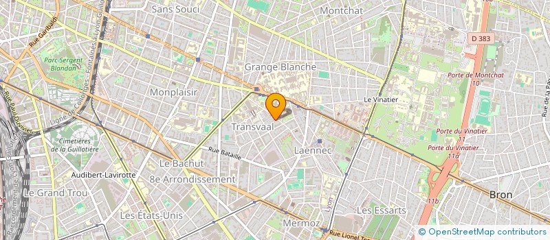 localisation de l'entreprise MADAME INES NGONO KEDE  LYON