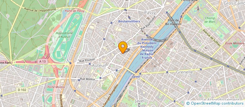 localisation de l'entreprise MADAME INES NGUYEN  PARIS