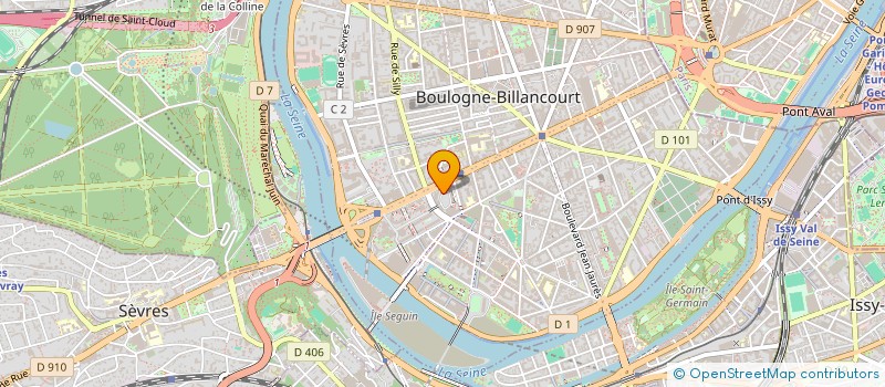 localisation de l'entreprise MADAME INES NOUMARE EL IDRISSI à BOULOGNE-BILLANCOURT