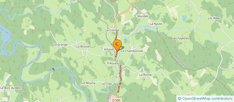 localisation de l'entreprise MADAME INES PARISELLE  TENCE