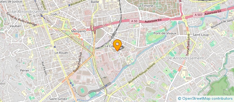 localisation de l'entreprise MADAME INES PEERAULLY à MARSEILLE