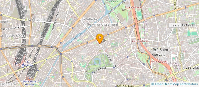 localisation de l'entreprise MADAME INES PEILLON  PARIS