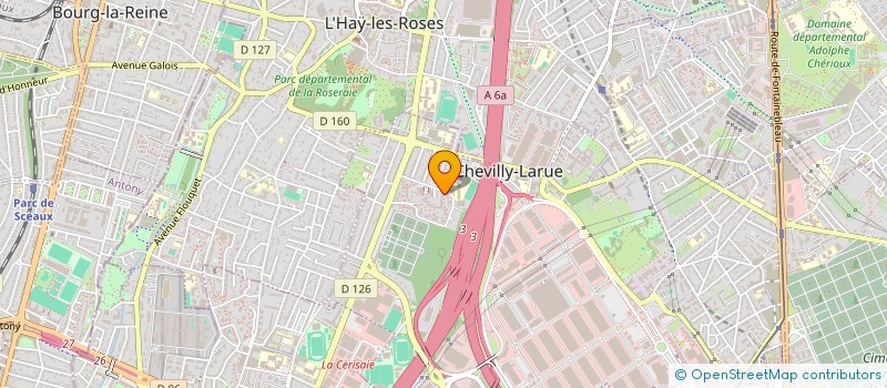 localisation de l'entreprise MADAME INES PEPIN-DONAT à CHEVILLY-LARUE