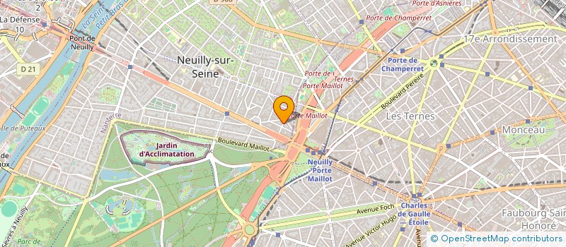 localisation de l'entreprise MADAME INES PINON à NEUILLY-SUR-SEINE