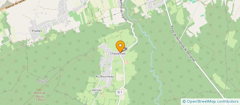 localisation de l'entreprise MADAME INES PITTET  SCIEZ