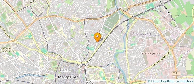 localisation de l'entreprise MADAME INES POLGE à MONTPELLIER