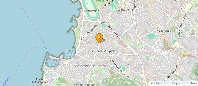 localisation de l'entreprise MADAME INES PRATO à MARSEILLE
