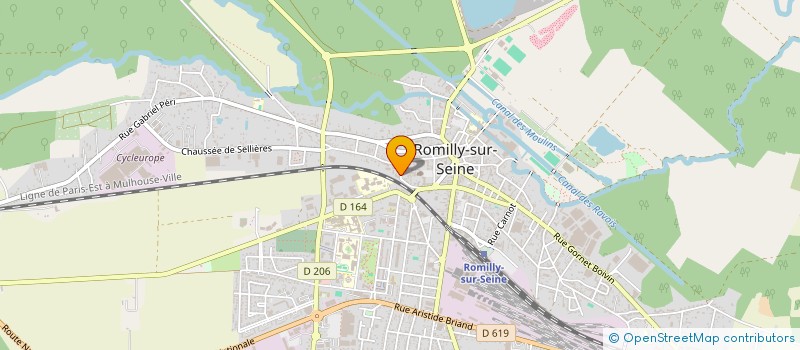 localisation de l'entreprise MADAME INES RABUSSEAU à ROMILLY-SUR-SEINE