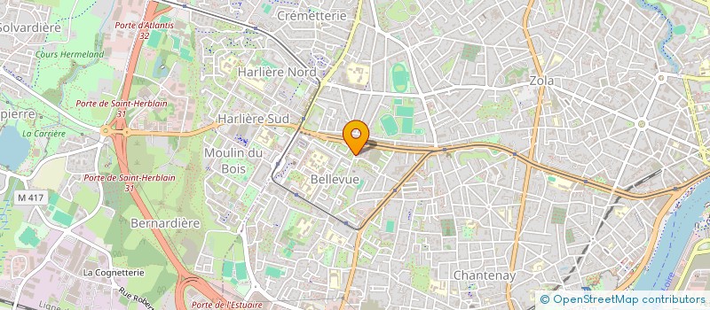 localisation de l'entreprise MADAME INES RAFIK  NANTES