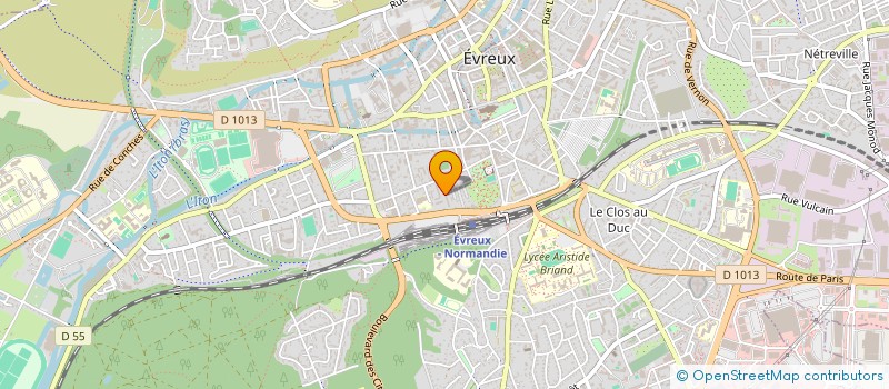 localisation de l'entreprise MADAME INES REGUIA  EVREUX