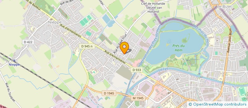 localisation de l'entreprise MADAME INES RENARD  NIEPPE