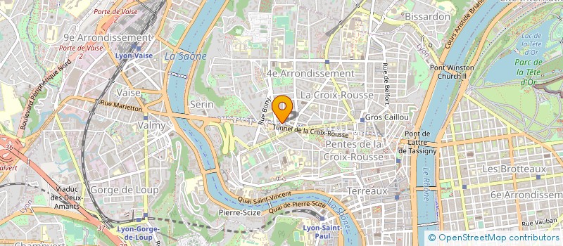 localisation de l'entreprise MADAME INES RITROVATI  LYON 4EME