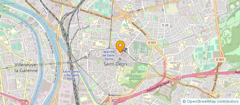 localisation de l'entreprise MADAME INES ROKO à SAINT-DENIS