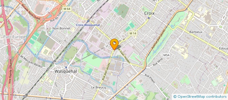 localisation de l'entreprise MADAME INES ROUIFFI  CROIX