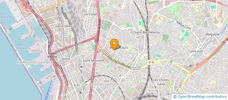 localisation de l'entreprise MADAME INES ROUINI  MARSEILLE