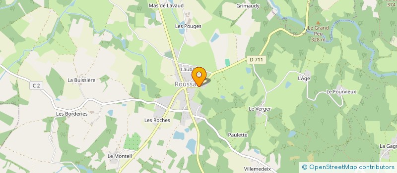 localisation de l'entreprise MADAME INES RUIZ TRABADO à SAINT-PARDOUX-LE-LAC
