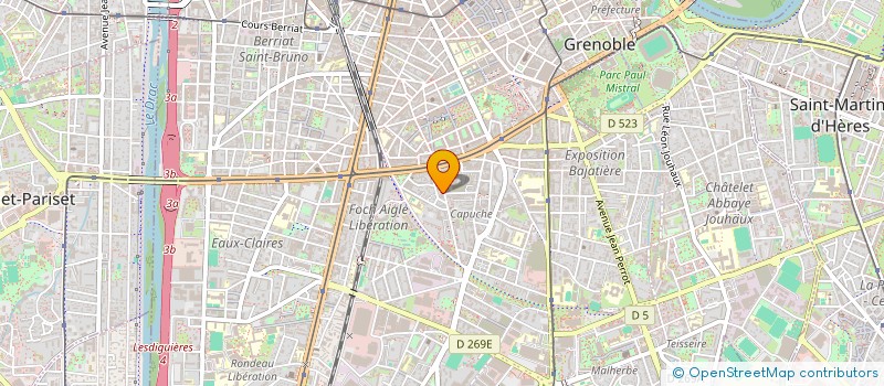 localisation de l'entreprise MADAME INES SAADOUNE à GRENOBLE