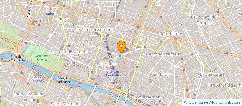 localisation de l'entreprise MADAME INES SACARRERE  PARIS