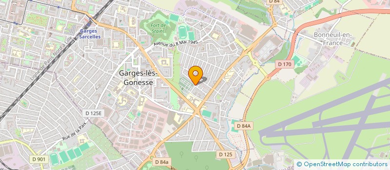 localisation de l'entreprise MADAME INES SAKHI  GARGES-LES-GONESSE