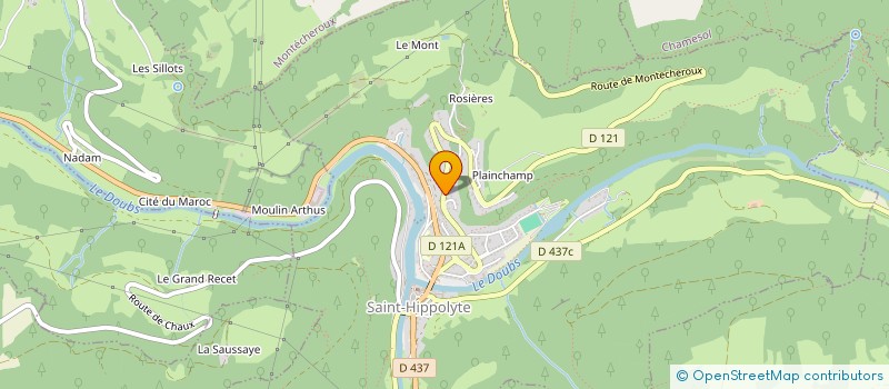 localisation de l'entreprise MADAME INES SALAMANCA DOMINGUEZ  SAINT-HIPPOLYTE