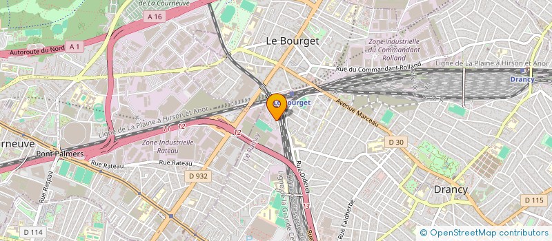 localisation de l'entreprise MADAME INES SALHI  DRANCY