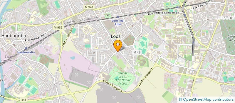 localisation de l'entreprise MADAME INES SANCELOT à LILLE