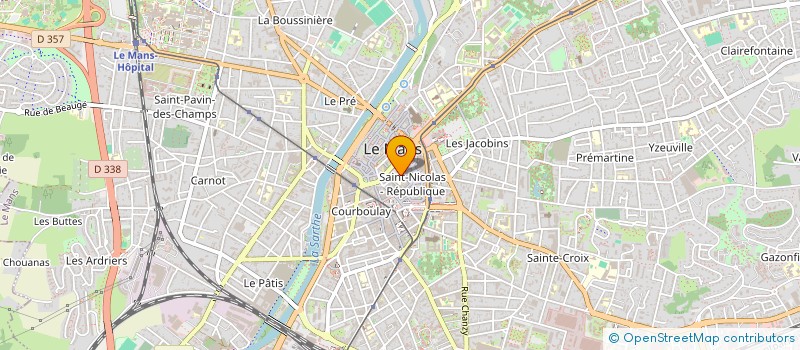 localisation de l'entreprise MADAME INES SAYOUD  LE MANS