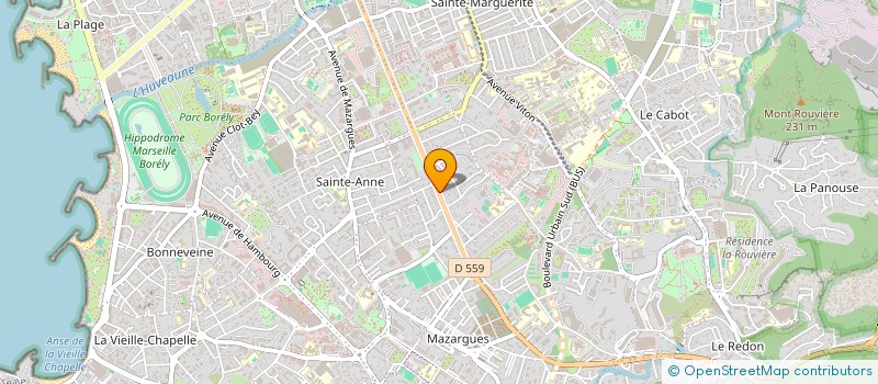 localisation de l'entreprise MADAME INES SCAVINO  MARSEILLE